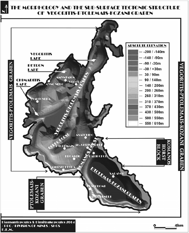 GRCS077F07 - Morphology and sub-surface structure of the pre-Tertiary basement of Vegoritis Basin