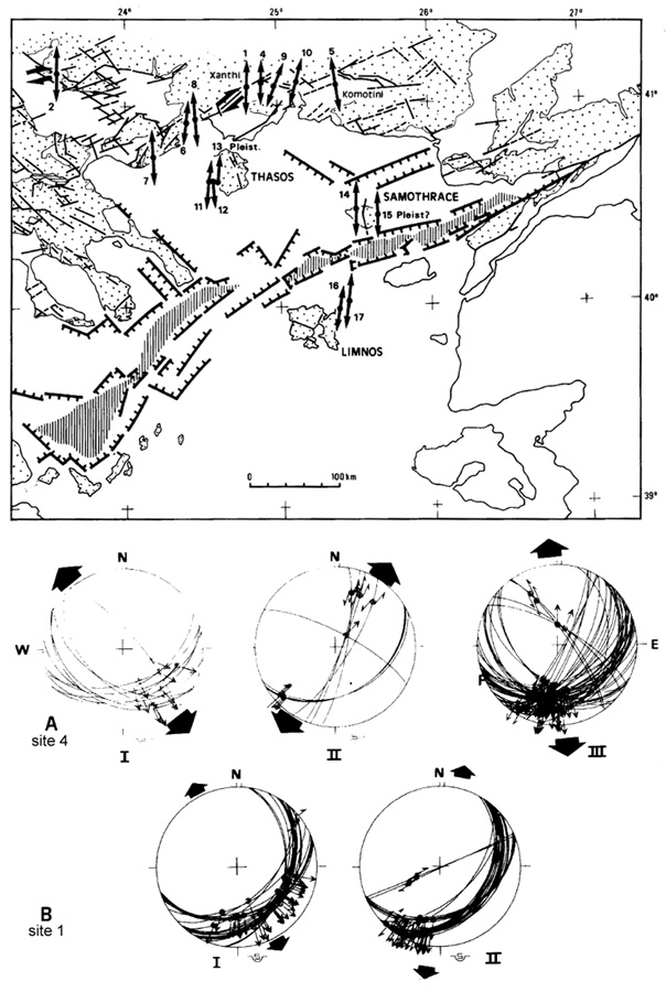 GRCS150F01 - Simplified tectonic sketch of the North Aegean Region