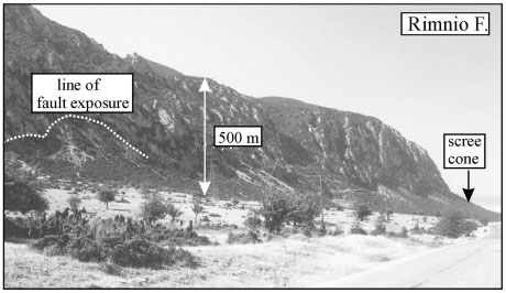GRIS051F15 - Panoramic view of the fault