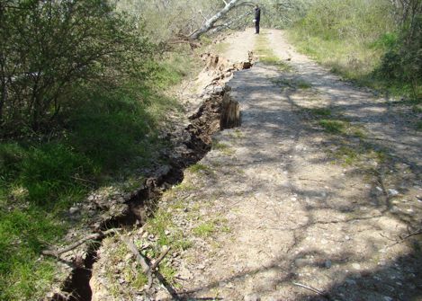 lateral spreading, Thessaly